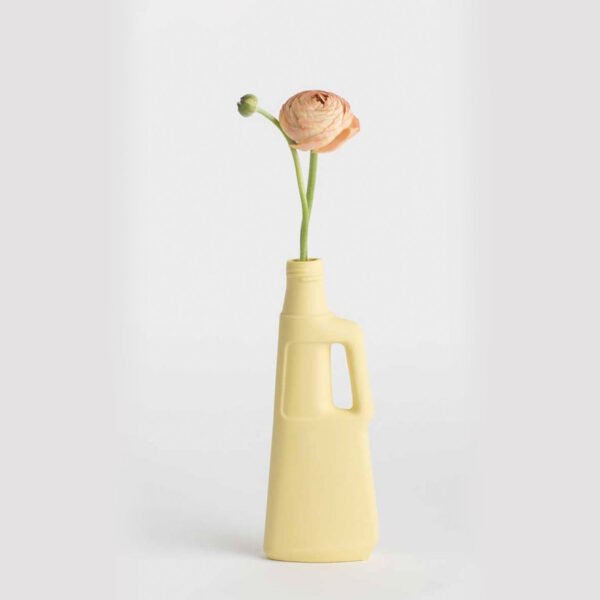 Vase bouteille #9 jaune