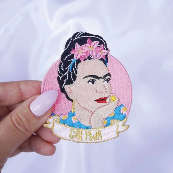 Broderie thermocollante Frida Girl Power