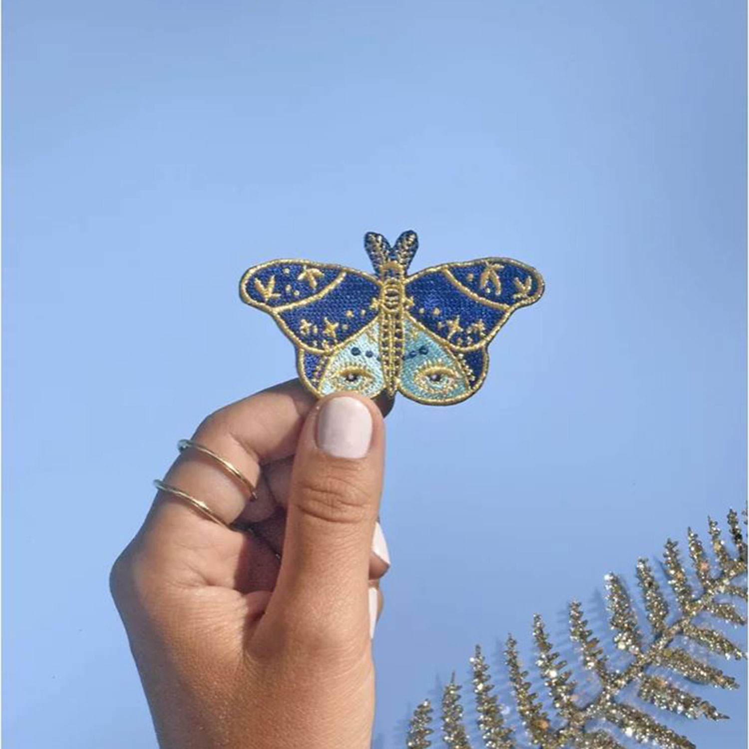 Patch thermocollant Gold Butterfly