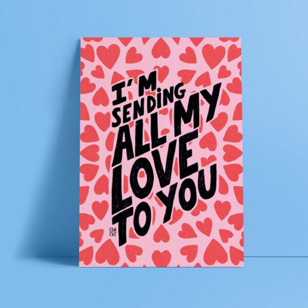 Affiche sending my love to you